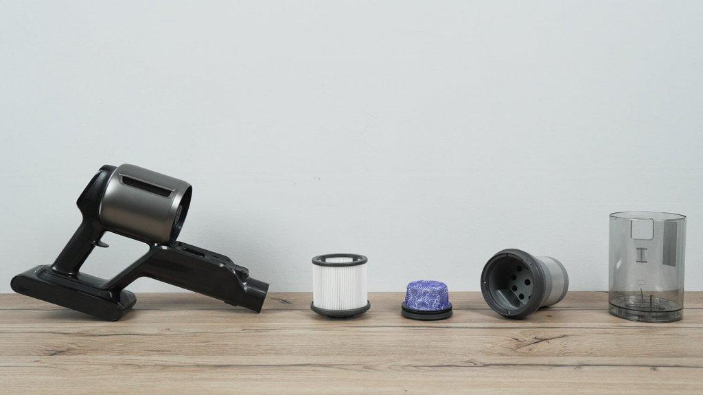 „Dreame Z40“ stotis: filtravimo sistema