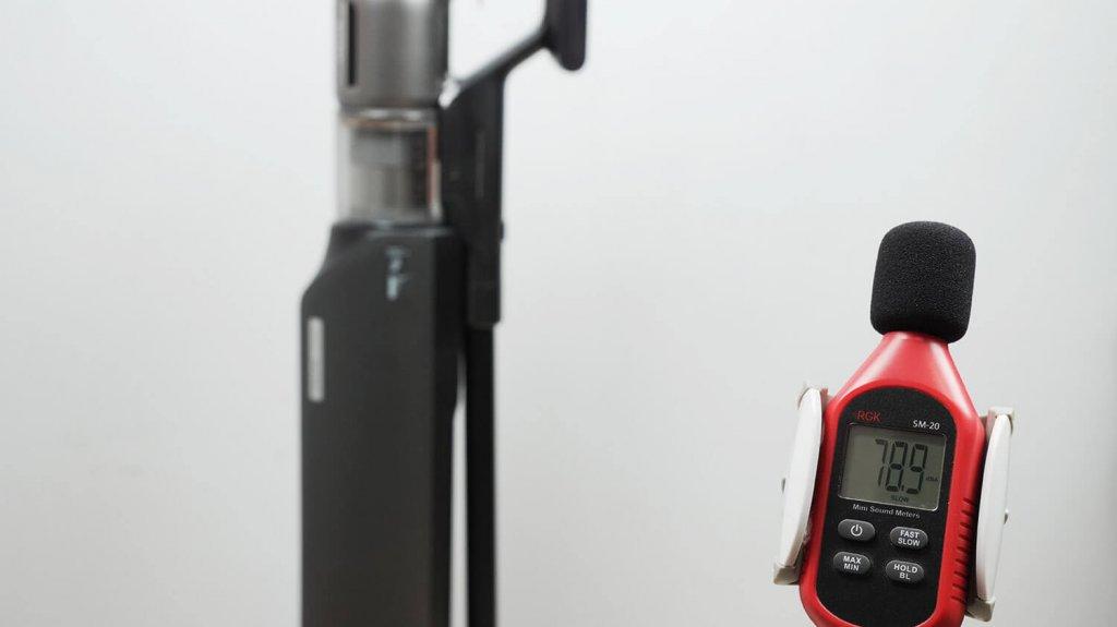 „Dreame Z40“ stotis: stoties triukšmo lygis