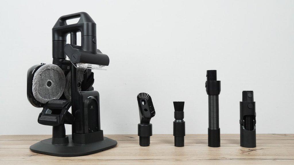 „Dreame Z40“ stotis: stovas ir papildomi priedai