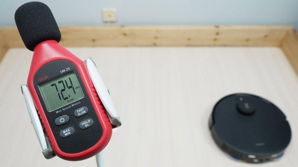 ECOVACS DEEBOT T30S COMBO: Triukšmo lygis