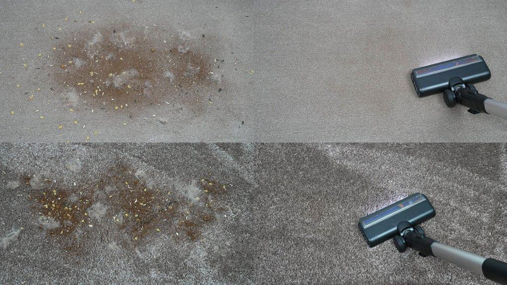 ECOVACS DEEBOT T30S COMBO: Kilimų valymas