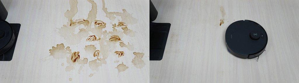 ECOVACS DEEBOT T30S COMBO: Dėmių šalinimas