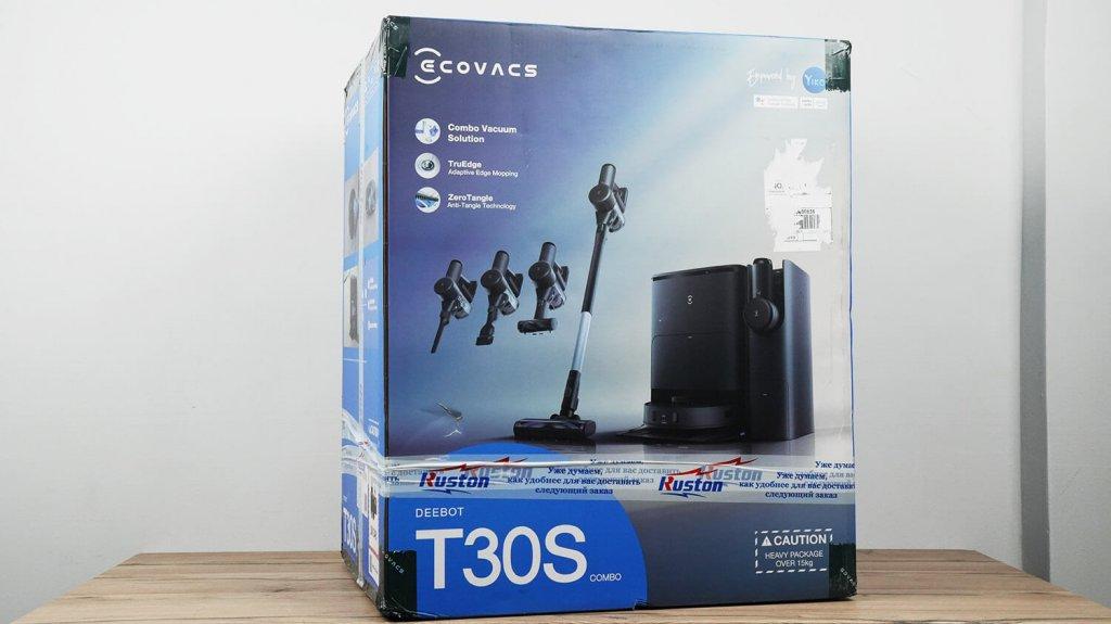 ECOVACS DEEBOT T30S COMBO: Dėžutė