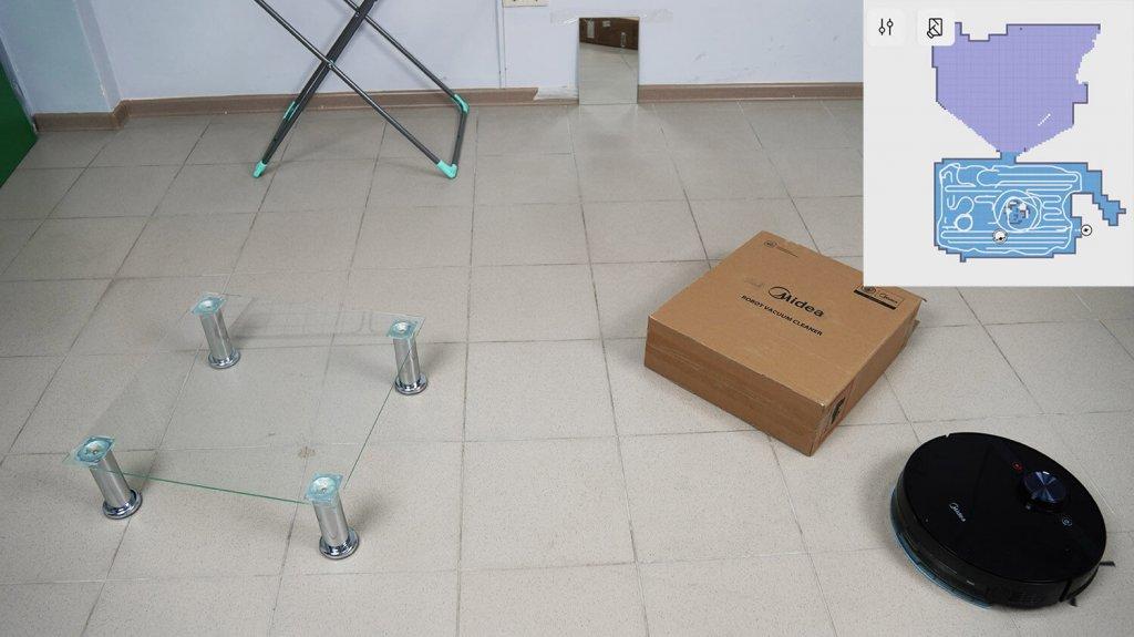 „Midea VCR M7 EVO“: kaip valdyti kambarį su kliūtimis