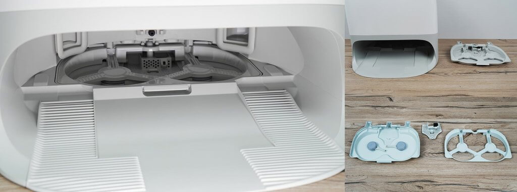 „Roborock Qrevo Curv“: nuimama platforma stotyje