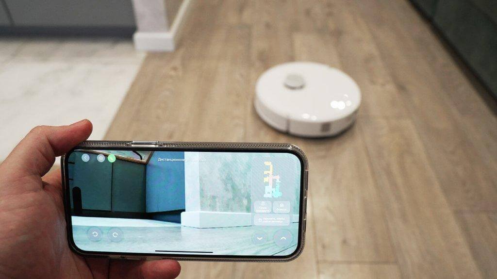 „Roborock Qrevo Curv“: nuotolinis sekimas