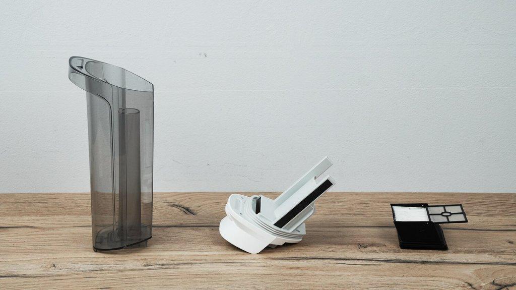 Dreame Trouver K10 Pro: filtravimo sistema