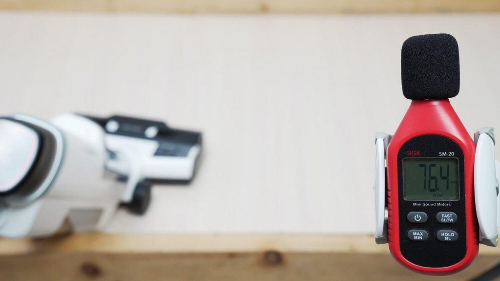 Dreame Trouver K10 Pro: triukšmo lygis