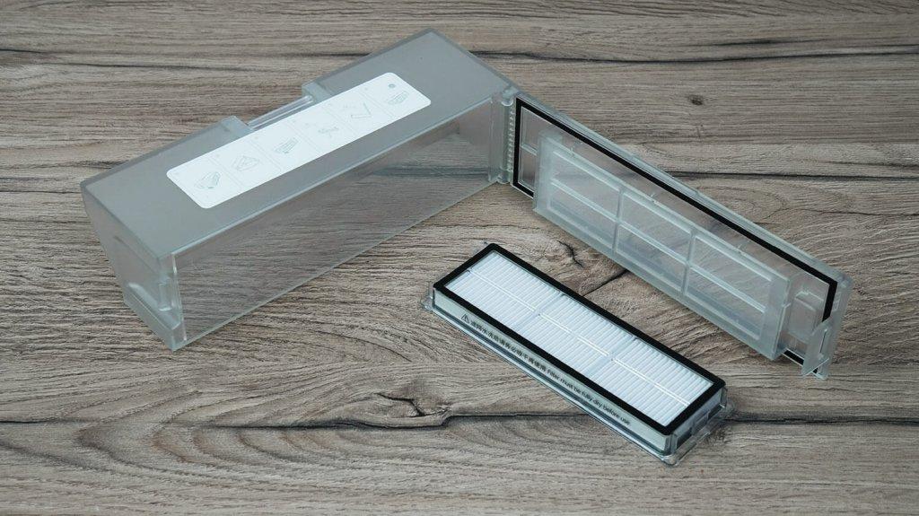 „Xiaomi“ robotinis dulkių siurblys S10+: filtravimo sistema
