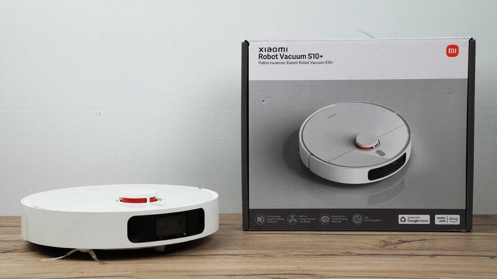 „Xiaomi Robot Vacuum S10+“: robotas ir dėžė