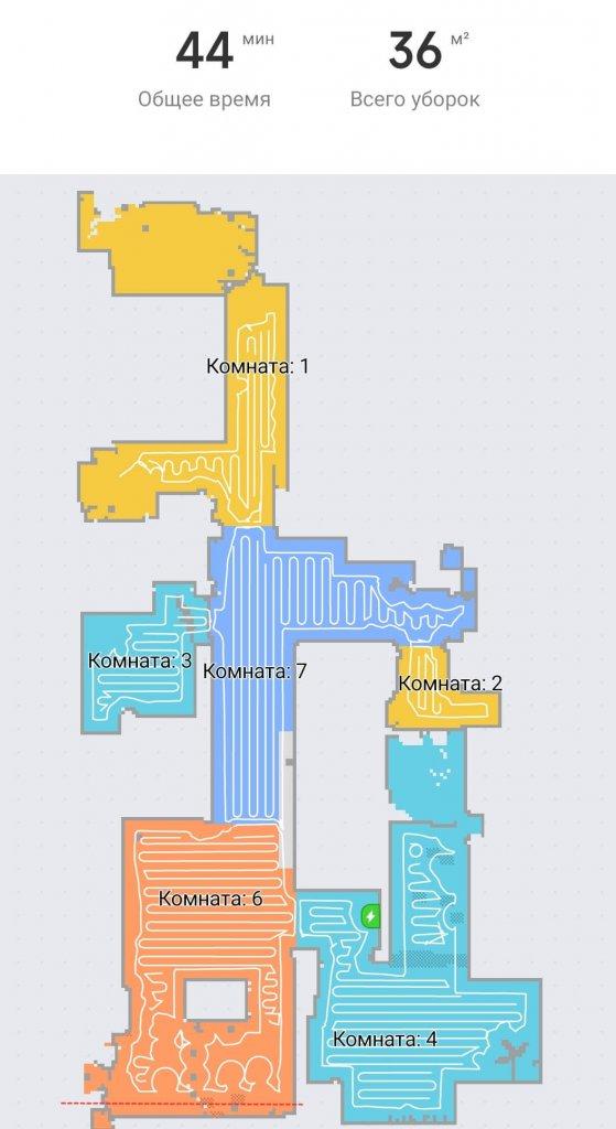 „Xiaomi“ robotinis dulkių siurblys S10+: Pradinis navigacijos puslapis