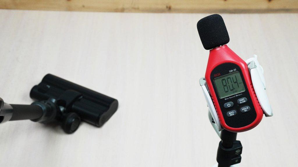 RedKey F10 Pro: Triukšmo lygis