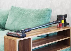 „Redkey P9“: patogus ir efektyvus vertikalus dulkių siurblys už 150 eurų