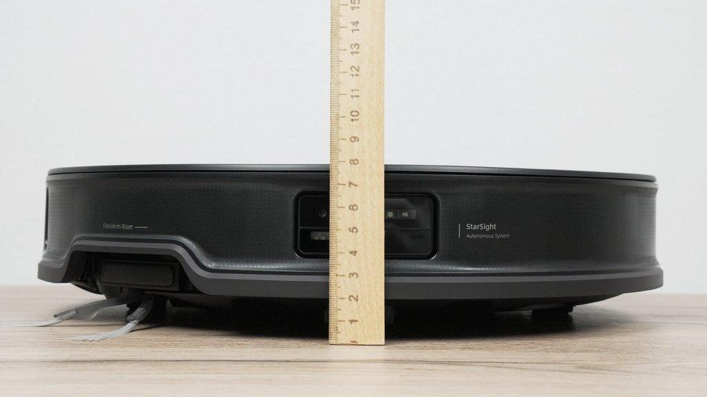 Roborock Saros 10R: Kūno ūgis