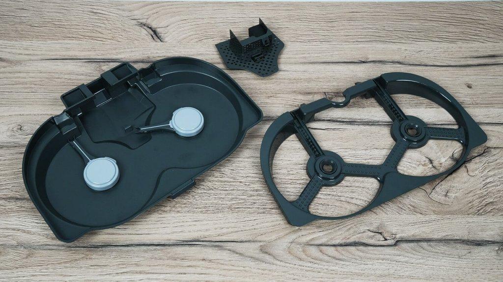 „Roborock Saros 10R“: nuimamas padėklas servetėlėms plauti