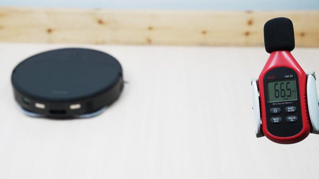 Roborock Saros 10R: triukšmo lygis