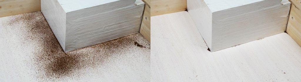 Roborock Saros 10R: Kampų šlavimas