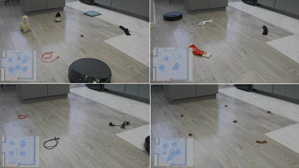 „Roborock Saros 10R“: objektų ant grindų atpažinimas dienos metu