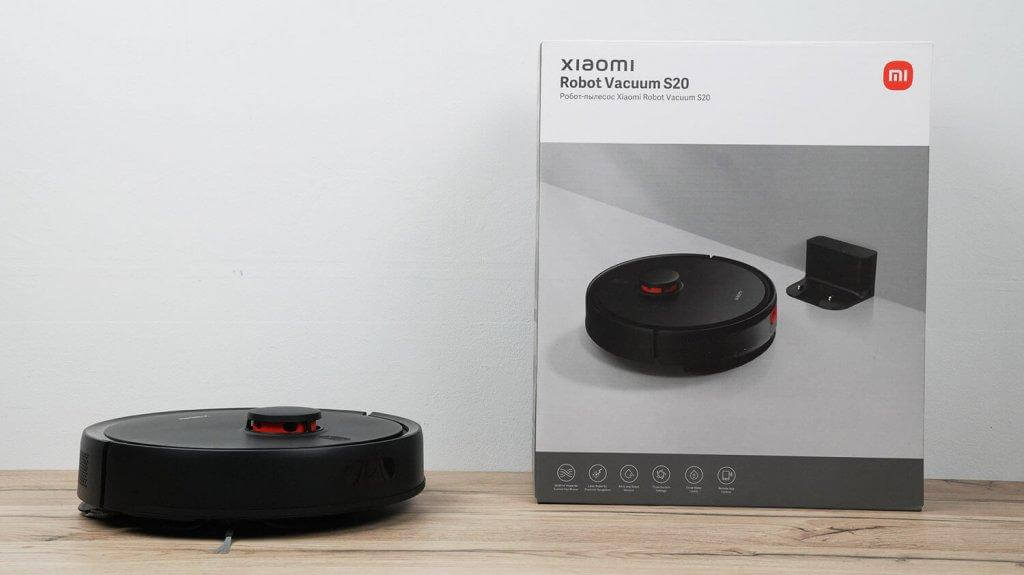 „Xiaomi Robot Vacuum S20“: robotas ir dėžė