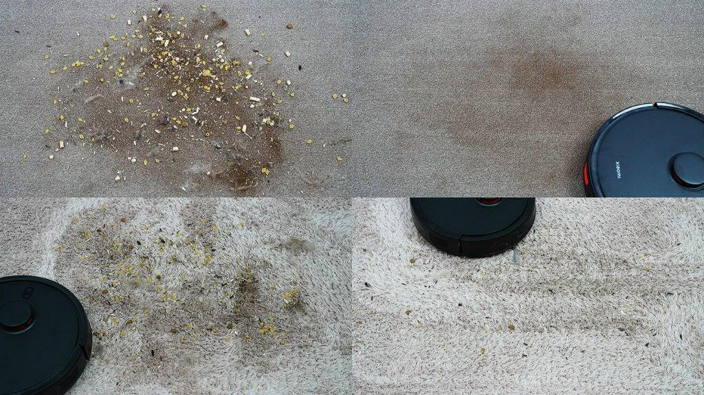 „Xiaomi Robot Vacuum S20“: kilimų valymas