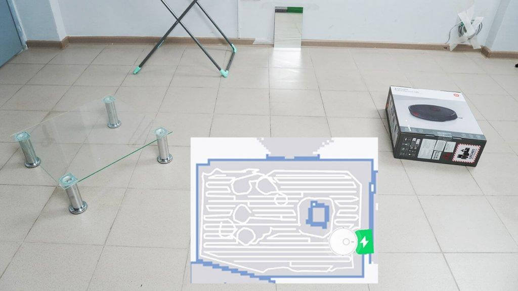 „Xiaomi Robot Vacuum S20“: kaip naršyti kambaryje su kliūtimis