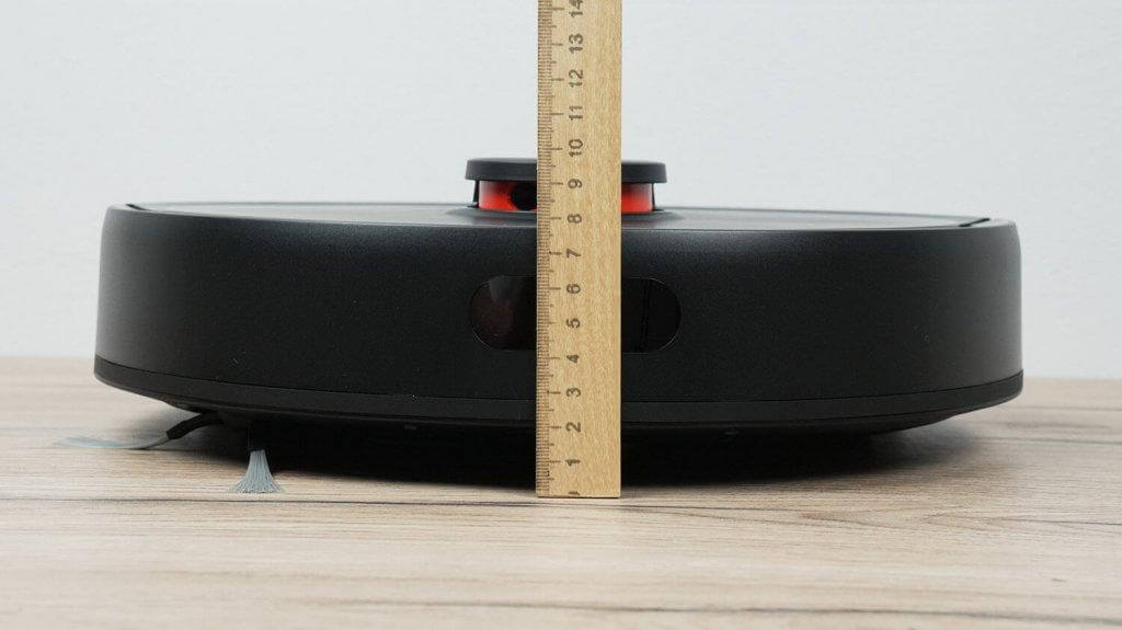 „Xiaomi Robot Vacuum S20“: korpuso aukštis