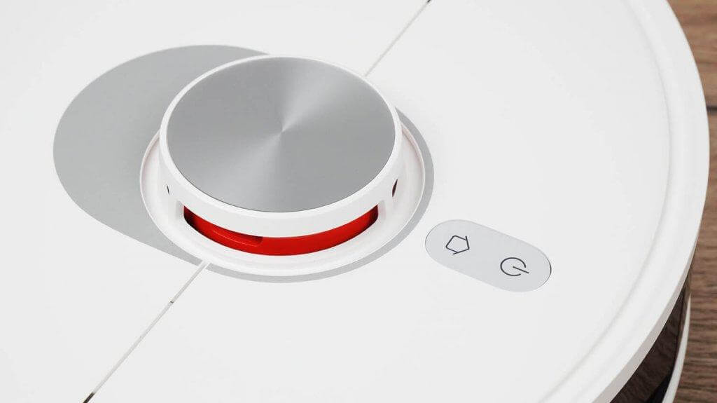 „Xiaomi Robot Vacuum S20+“: Lidaras ir valdymo skydelis