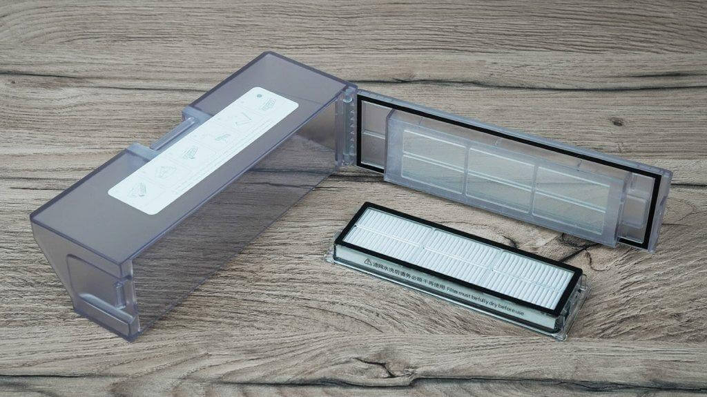 „Xiaomi“ robotinis dulkių siurblys S20+: filtravimo sistema