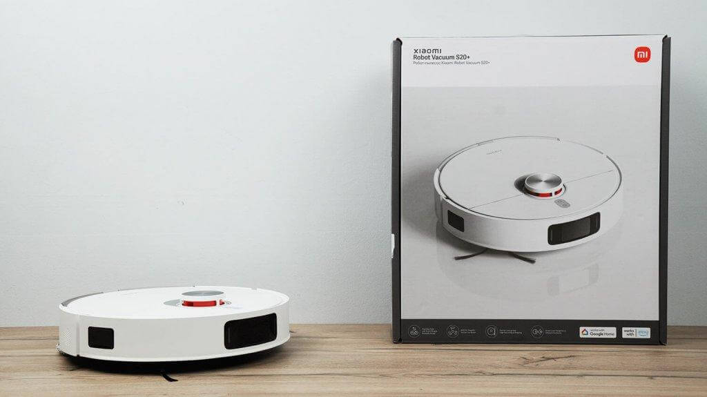 „Xiaomi Robot Vacuum S20+“: robotas ir dėžė