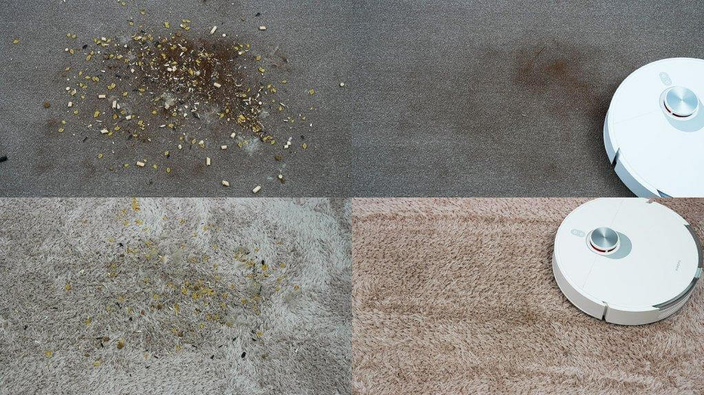 „Xiaomi“ robotinis dulkių siurblys S20+: kilimų valymas