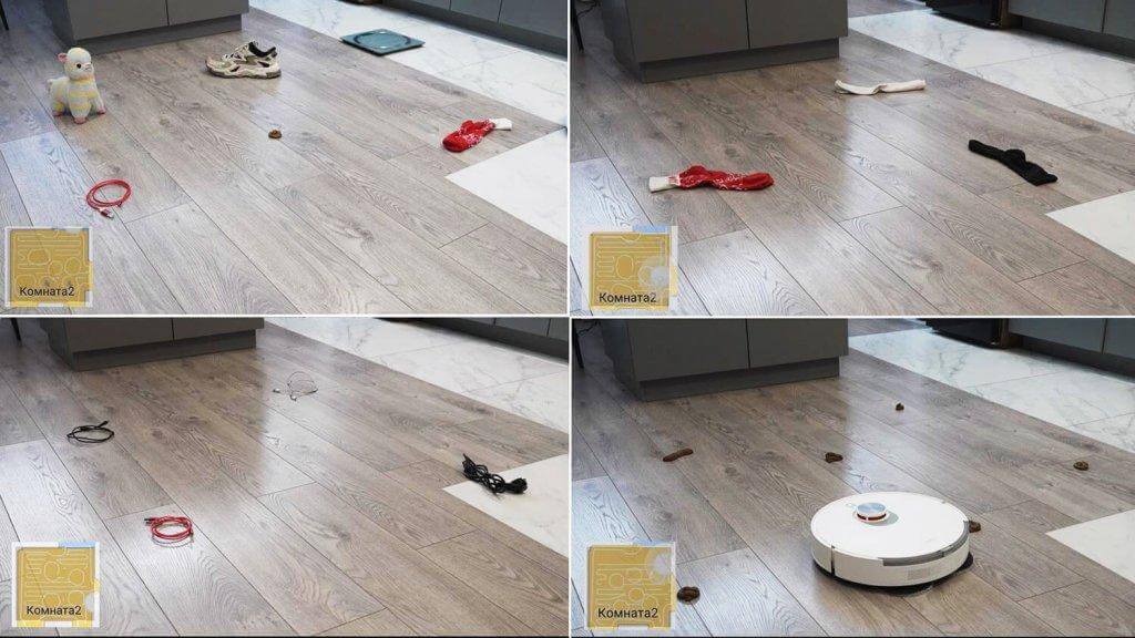 „Xiaomi Robot Vacuum S20+“: objektų aptikimas esant geram apšvietimui