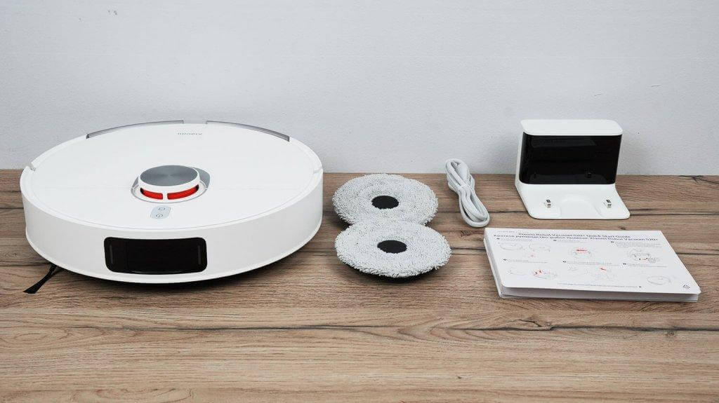„Xiaomi Robot Vacuum S20+“: robotas ir dėžė