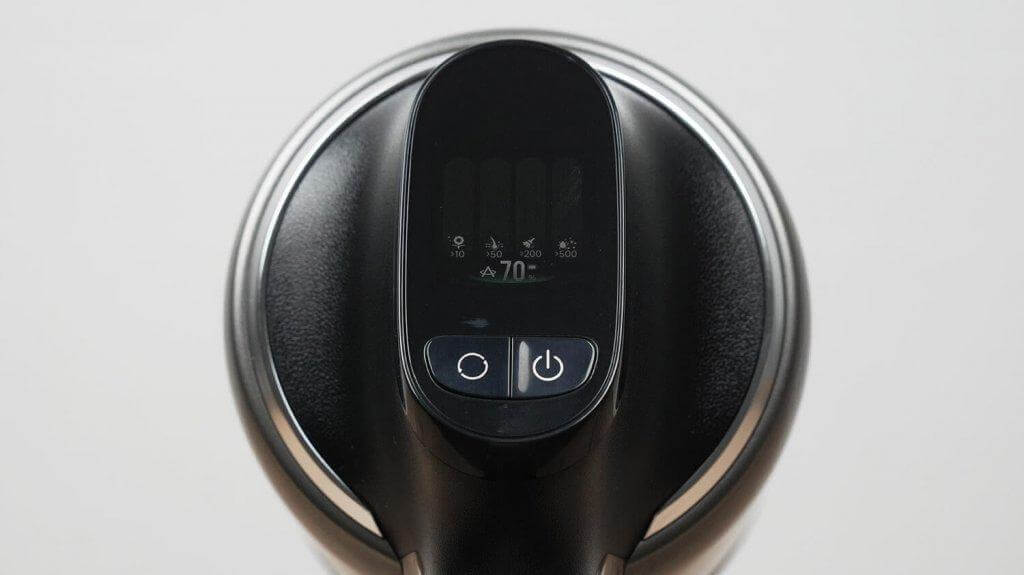 „Dreame Z30 AquaCycle“: ekranas