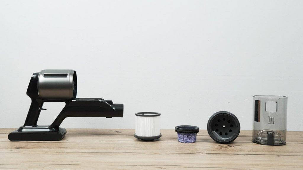 Dreame Z30 AquaCycle: filtravimo sistema