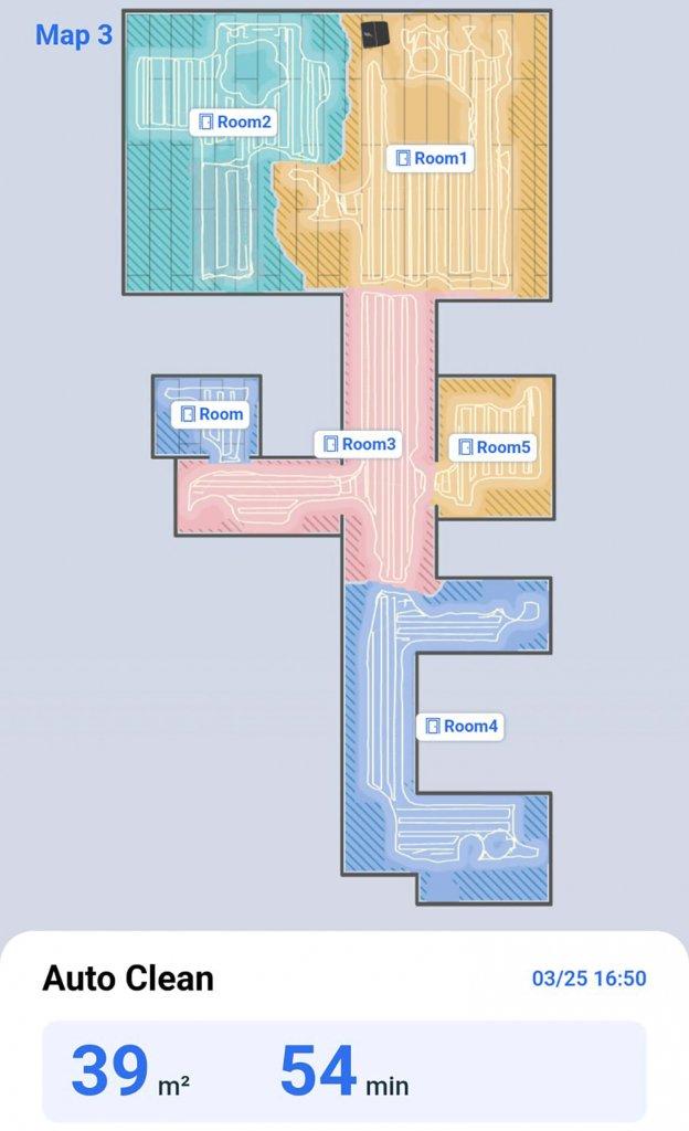 „ECOVACS DEEBOT X8 Pro Plus“: Pradinis navigacijos etapas