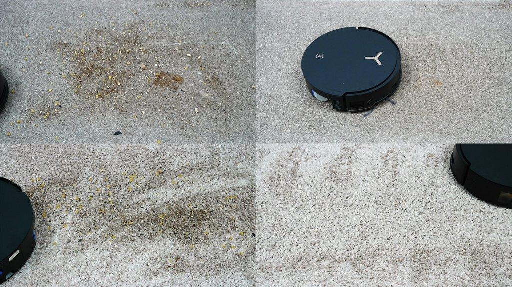 ECOVACS DEEBOT X8 Pro Plus: Kilimų valymas