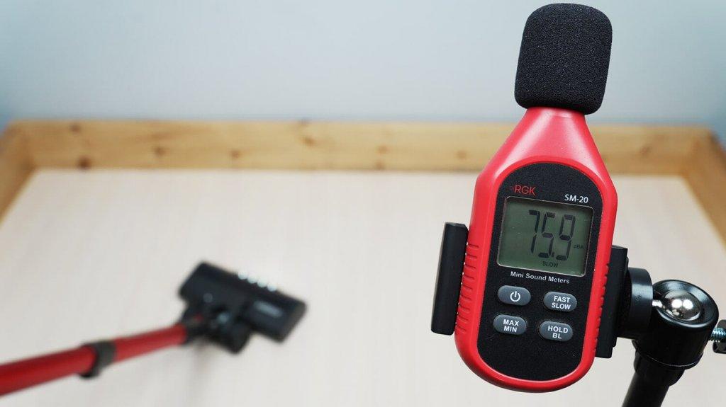 PRISM Vacuum Pro serija: triukšmo lygis