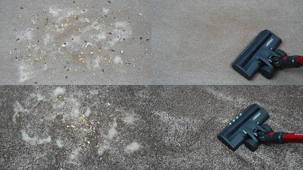 PRISM Vacuum Pro serija: kilimų valymas