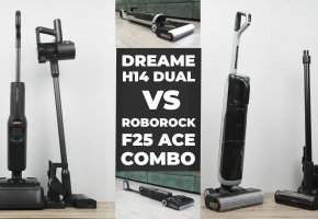 „Dreame H14 Dual“ ir „Roborock F25 ACE Combo“: kuo skiriasi ir kurį pasirinkti?