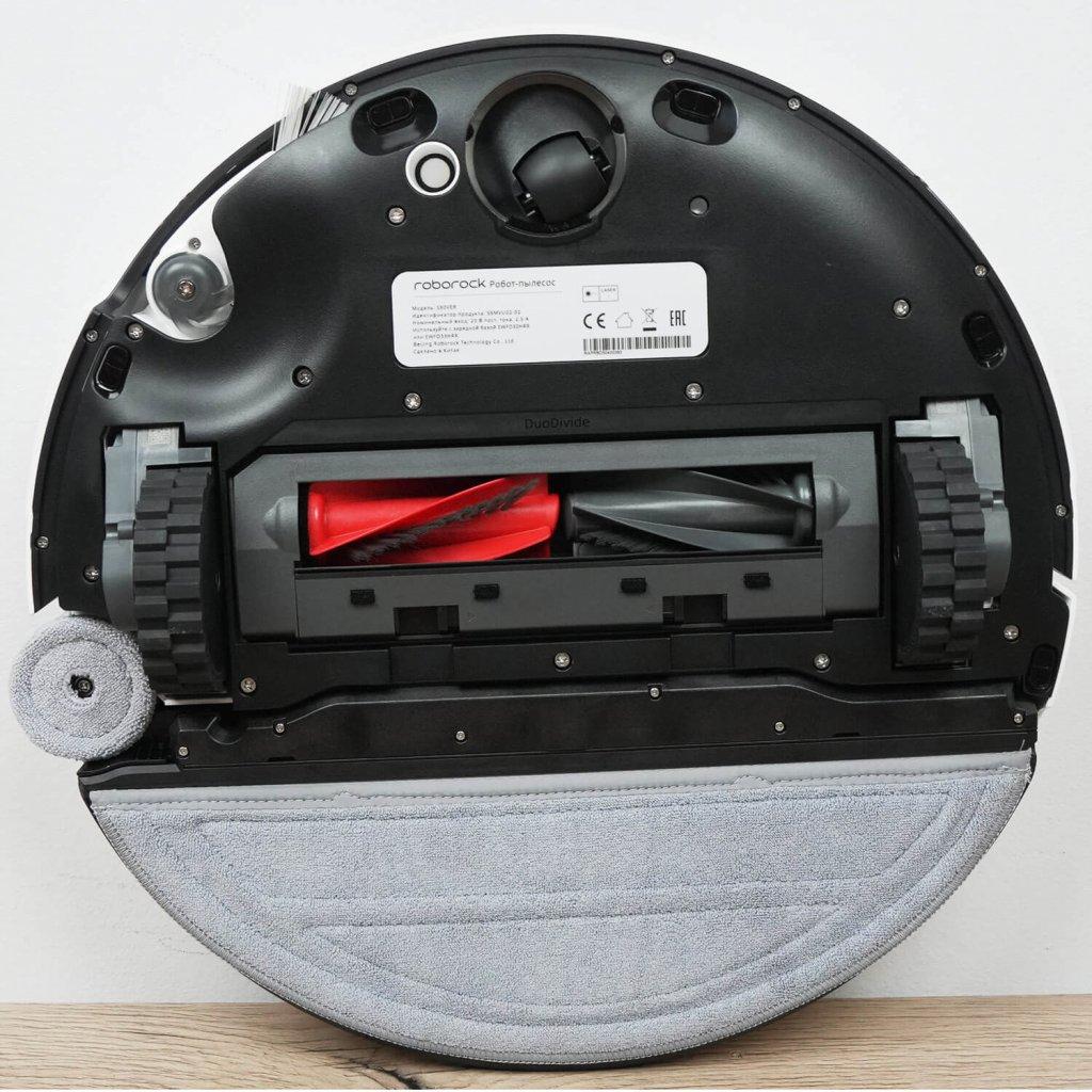 „Roborock S9 MaxV Ultra“: vaizdas iš apačios