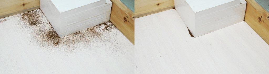 „Roborock S9 MaxV Ultra“: kampų valymas