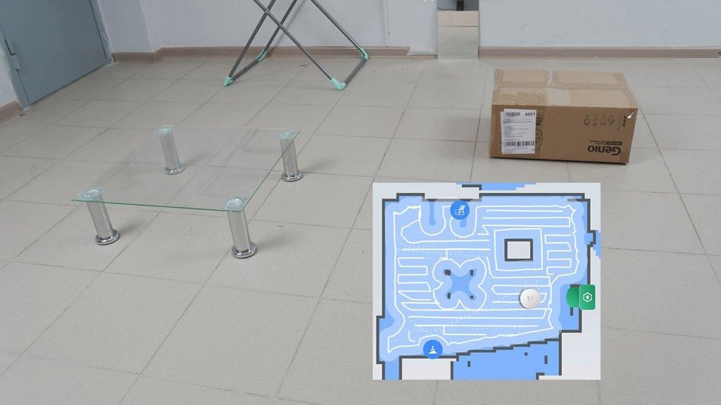 „Roborock S9 MaxV Ultra“: kambario masto navigacija