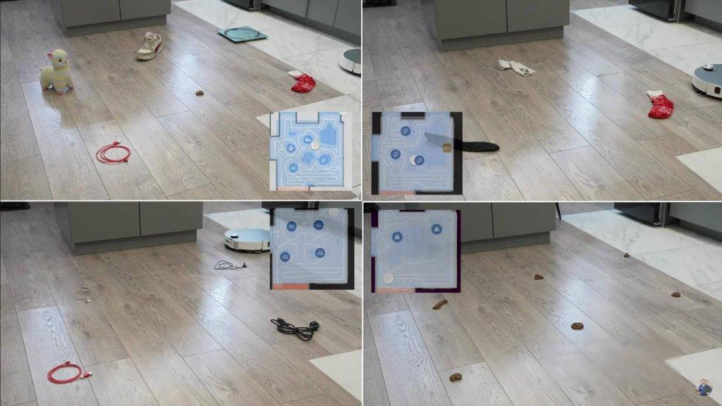 „Roborock S9 MaxV Ultra“: objektų atpažinimas esant geram apšvietimui