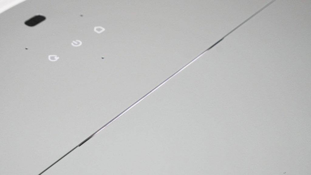 „Roborock S9 MaxV Ultra“: valdymo skydelis ir apšvietimas