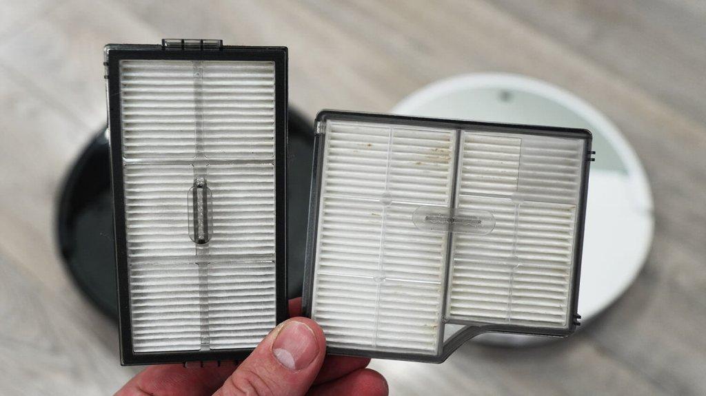 „Roborock Saros 10R“ ir „S9 MaxV Ultra“: HEPA filtrai