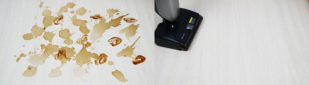 „Trouver X4 Pro“: grindų valymas sunkiai įveikiamoms dėmėms