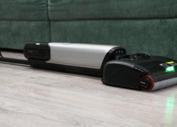 „Trouver X4 Pro“: grindų valymas karštu vandeniu su purškimu ir patogiu prijungimu