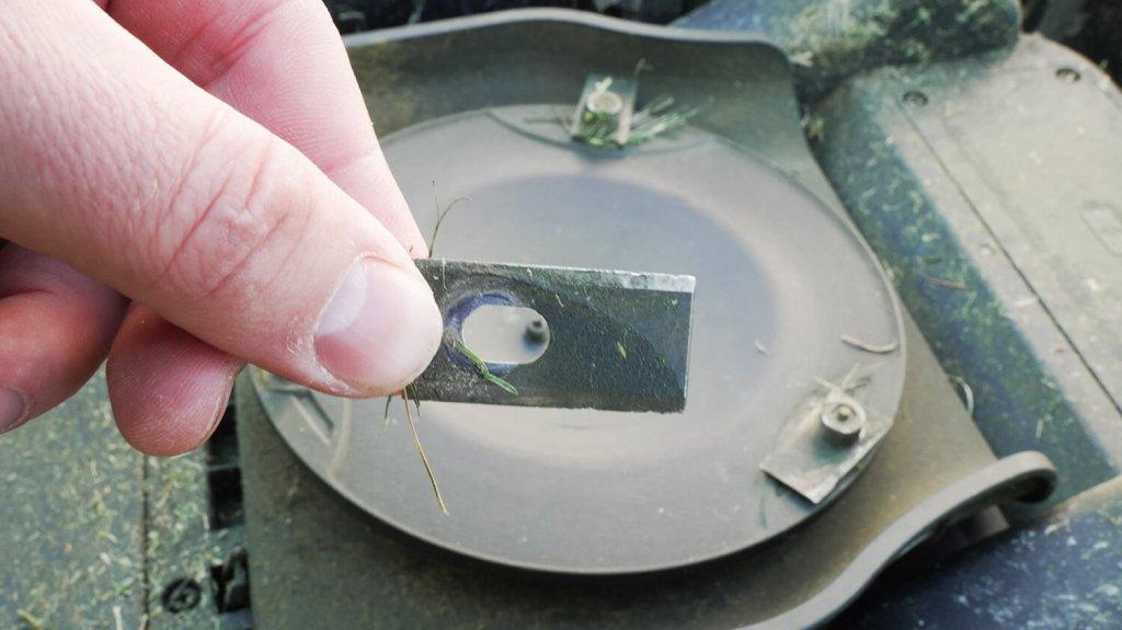 Dreame Roboticmower A1: ašmenų būklė