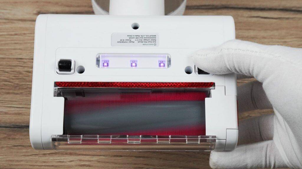 EVOLUTION Smart Clean VCF2613UV Wet and Dry: Boquilla para tapicería con lámpara UV