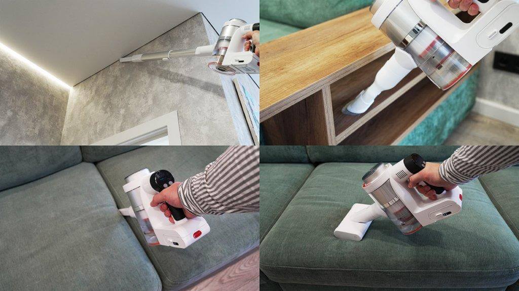 EVOLUTION Smart Clean VCF2613UV Húmedo y seco: Uso de accesorios adicionales